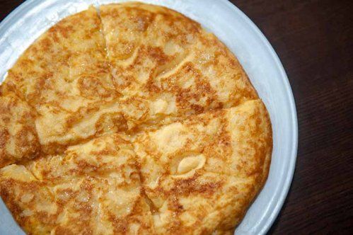 tortilla de patatas en Montecarmelo